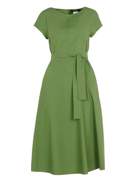 Женское платье Weekend Max Mara Magma миди с поясом, лаймовое