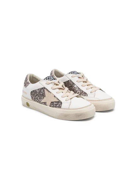 Детские кроссовки Golden Goose Kids Super-Star, белые