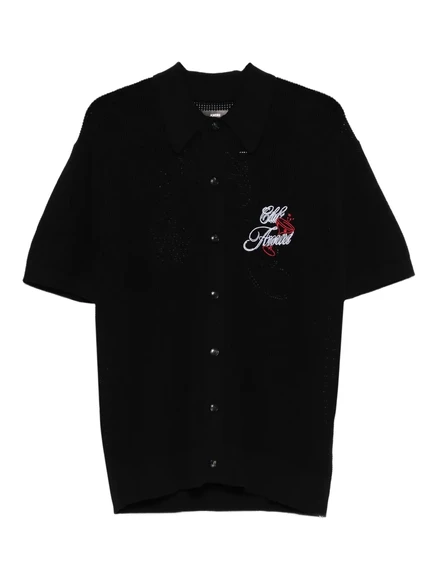 Вязаный топ с вышивкой AMIRI
