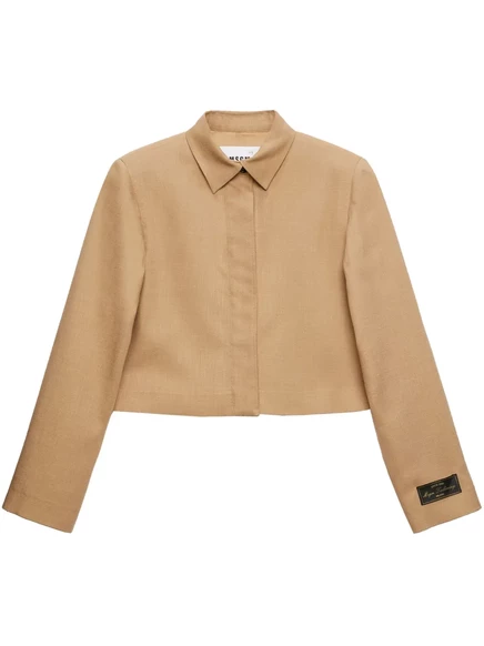 Укороченный жакет MSGM neutrals