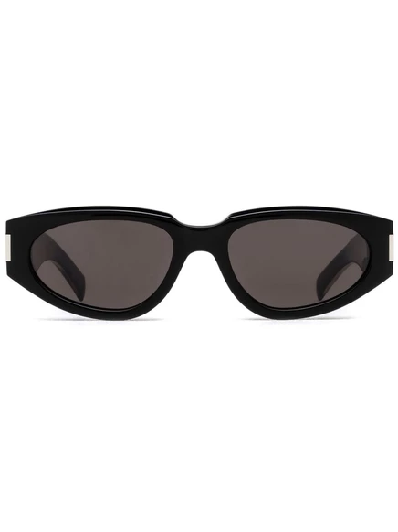 Женские солнцезащитные очки Saint Laurent, чёрные
