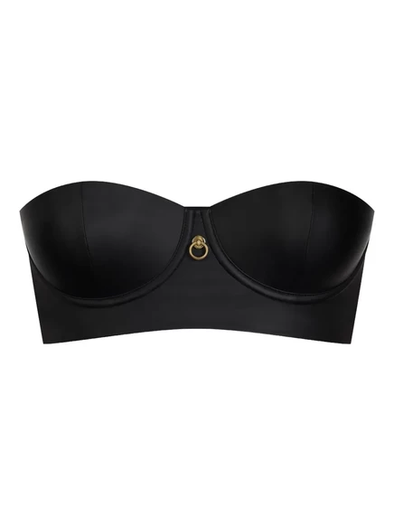 Женское бюстье Maison Close Chambre Noire, черное