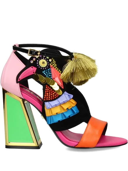 Женские босоножки Kat Maconie Aya, 105 мм, розовые