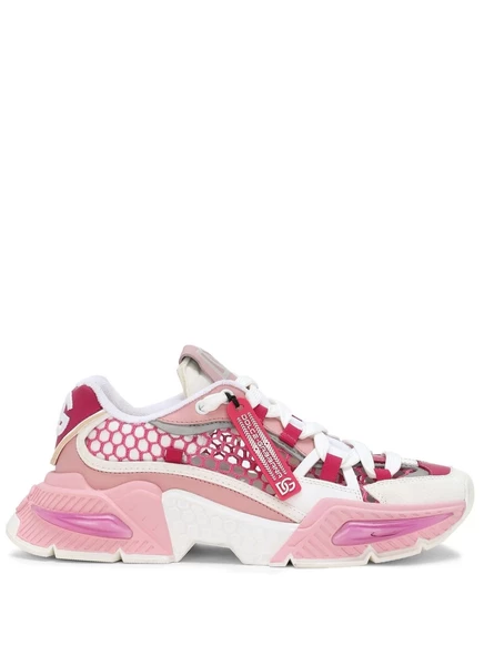 Массивные сетчатые кроссовки Dolce & Gabbana Airmaster pink