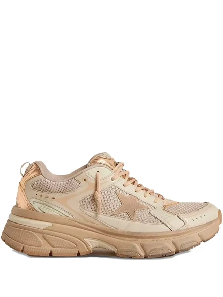 Унисекс кеды Golden Goose Lightstar низкие, бежевые