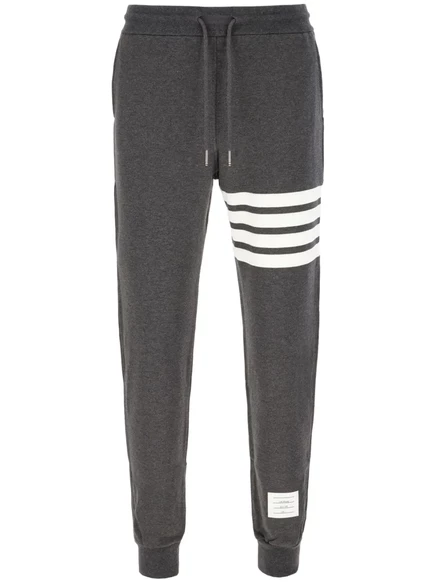 Мужские спортивные штаны Thom Browne 4-Bar, темно-серые