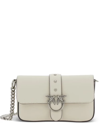Сумка PINKO Love One Slouchy через плечо, белая