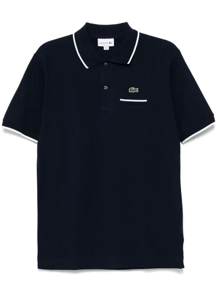 Мужское поло Lacoste, синее