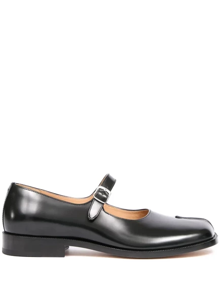 Кожаные мокасины Maison Margiela Taby Mary-Jane black