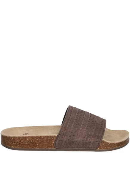 Унисекс сланцы Adidas Adilette, коричневые
