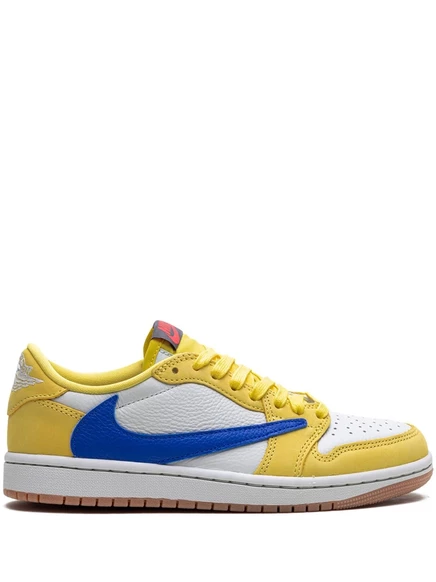 Кроссовки Jordan x Travis Scott Air Jordan 1 в стиле ретро с низким 