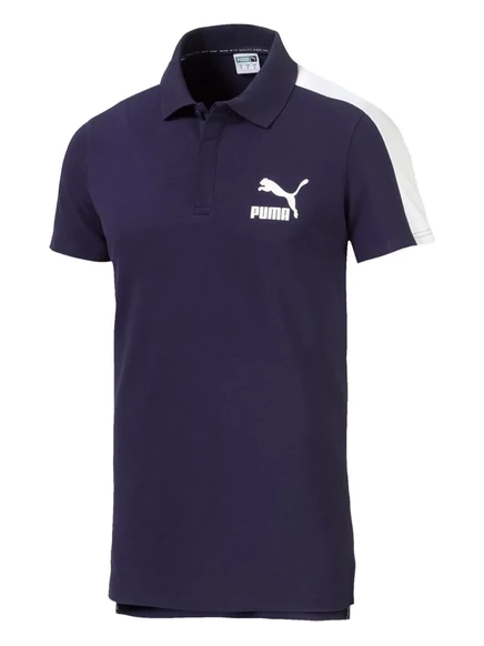 Культовая футболка-поло PUMA T7 blue