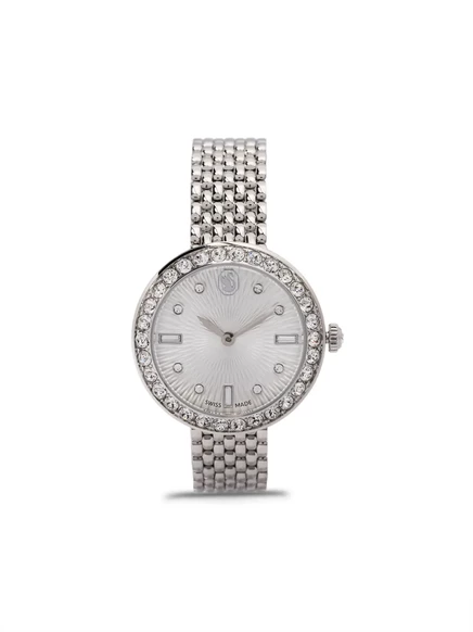 Женские часы Swarovski Certa 30 мм из стали, серебристые