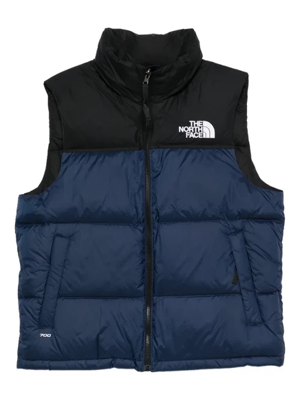 Стеганый жилет на молнии The North Face blue