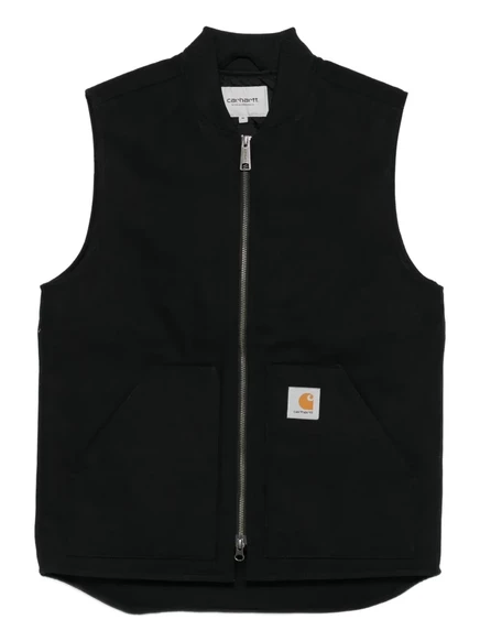Мужской жилет Carhartt WIP на молнии, черный