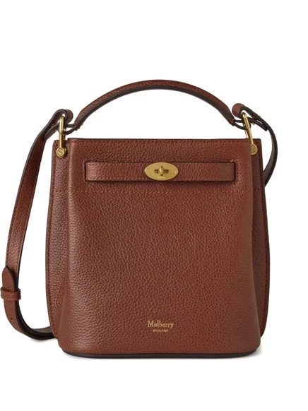 Женская мини-сумка Mulberry Islington, коричневая