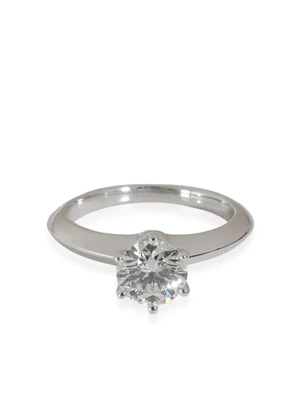 Кольцо Tiffany & Co. Pre-Owned платиновое, 0,9 карат