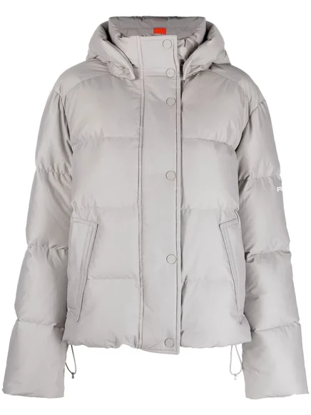 Женская пуховка RLX Ralph Lauren со съёмным капюшоном, серая