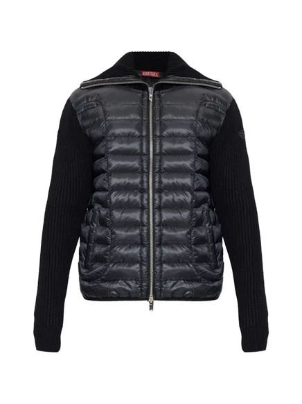 Мужская утепленная куртка Diesel W-SAYER, синяя