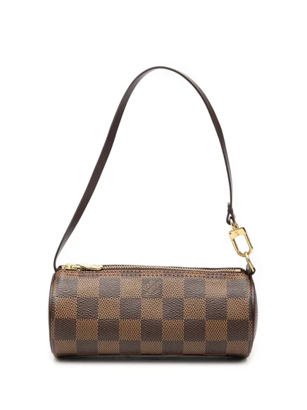 Сумка Damier Ebene Papillon Pochette, бывшая в употреблении у Louis Vuitton в 1990-2010 годах