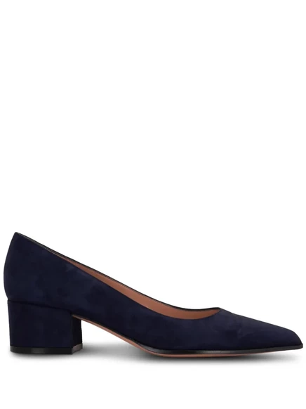 Женские туфли Gianvito Rossi Piper, замшевые, синие