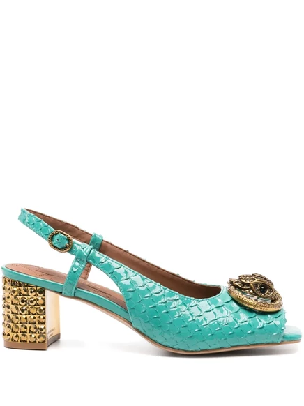 Сандалии с орлиной головой Kurt Geiger London 60 мм green