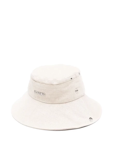 Унисекс панама Jacquemus Le Bob De-Nîmes, светло-бежевая