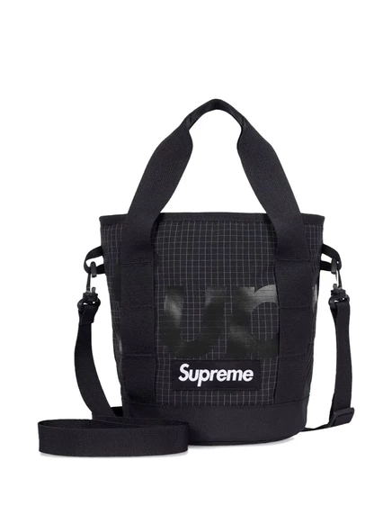 Мужская сумка-тоут Supreme Cinch с клетчатым узором 5 л, черная