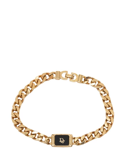 Браслет Christian Dior Pre-Owned позолоченный, золотистый
