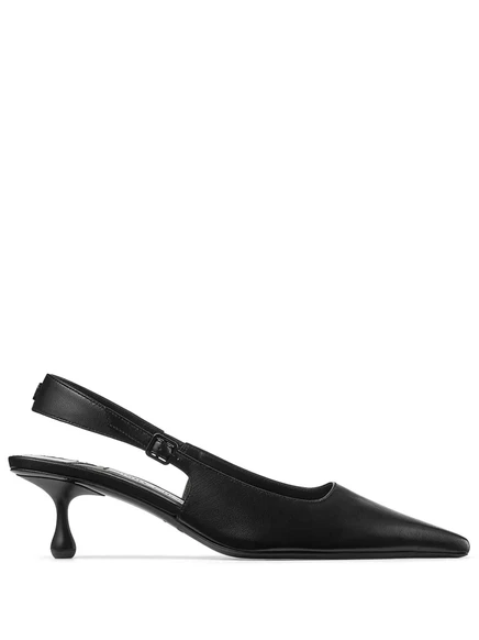 Кожаные туфли-лодочки Jimmy Choo Amel 50 мм black
