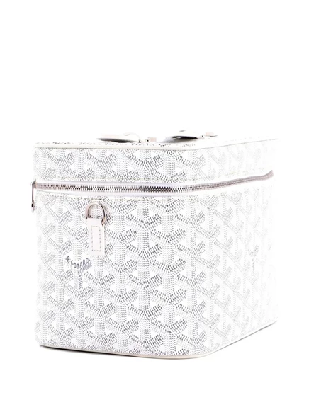 Косметичка Goyard Pre-Owned Muse Vanity Case, белая