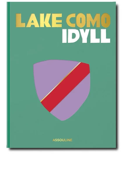 Кофейная книга Assouline Lake Como Idyll, зелёная