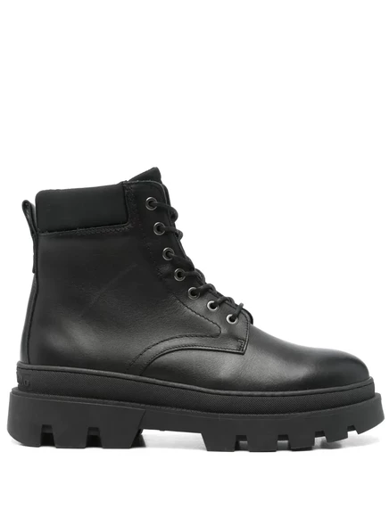 Кожаные ботинки Marc O'Polo Isak black