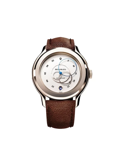 Унисекс часы Beaubleu Ecce Lys 39 мм автомат, белые