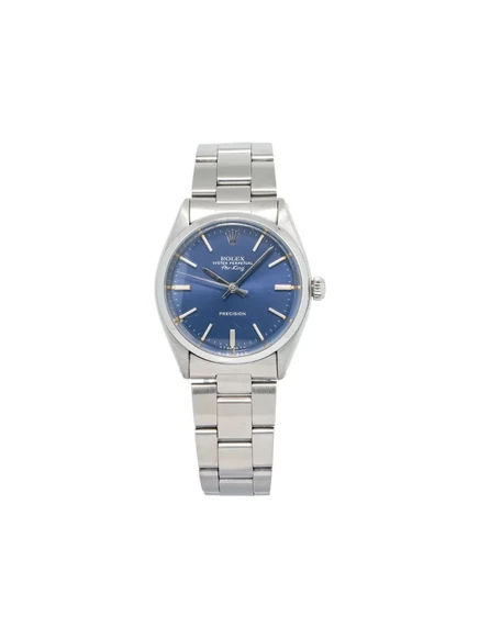 Мужские часы Rolex Air King 34 мм сталь, синий