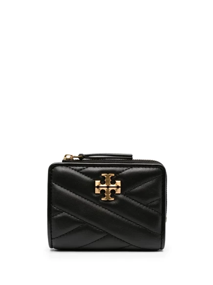Женский складной кошелек Tory Burch Kira Chevron, черный