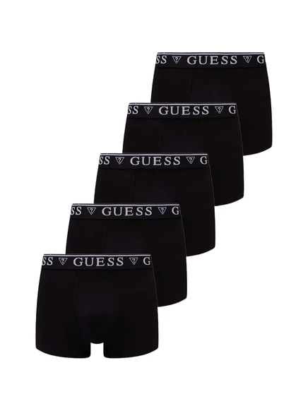 Мужские боксеры Guess USA с логотипом, 5 шт., черные