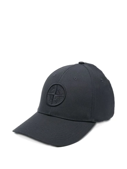Мужская бейсболка Stone Island с компасом, синяя