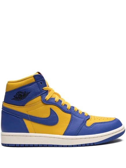 Женские кроссовки Jordan AJ1 High OG Reverse Laney, синие