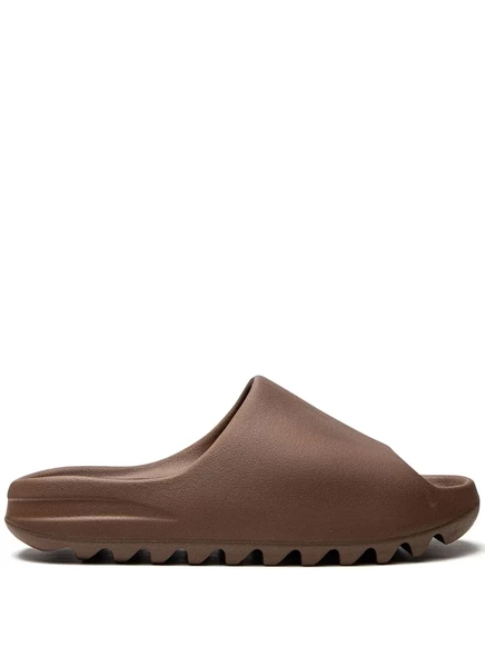 Унисекс шлепанцы Adidas Yeezy Flax, коричневые