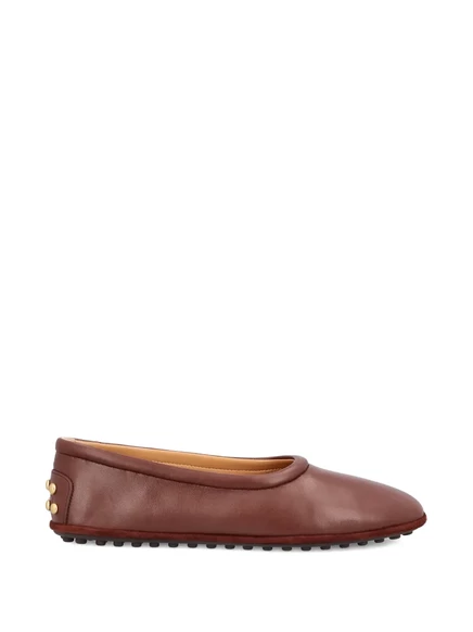 Кожаные балетки Tod's