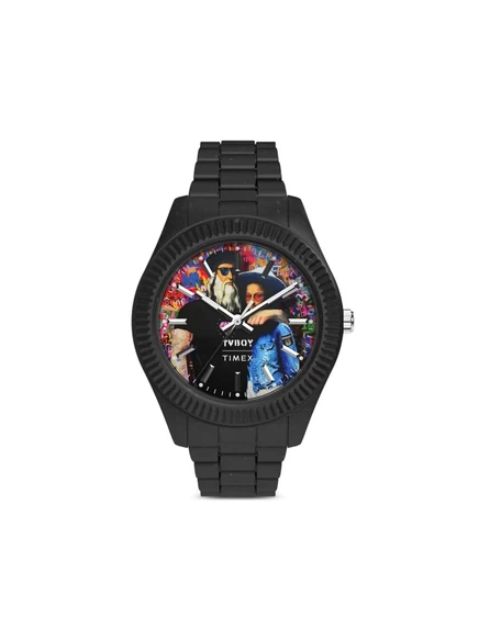Мужские часы Timex x TVBOY Legacy 42 мм, черные