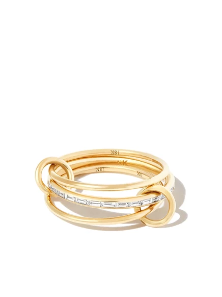 Женское кольцо Spinelli Kilcollin 18K с бриллиантами, золотое