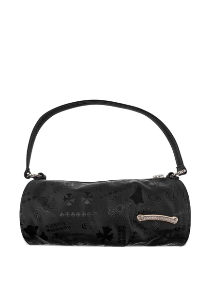Унисекс сумка на плечо Chrome Hearts Stencil, черная