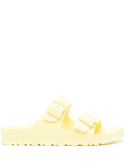 Сандалии Birkenstock Arizona с двумя пряжками, жёлтые