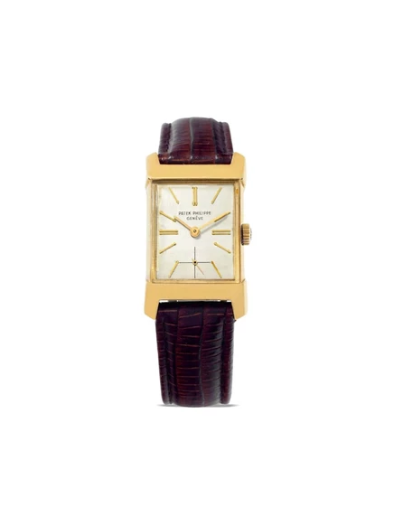 Женские часы Patek Philippe Pre-Owned Classic 31 мм, 18 к желтого золота, серебристые