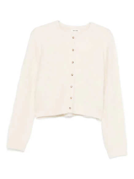 Женский кардиган Soft Goat Knitwear из альпаки, бежевый