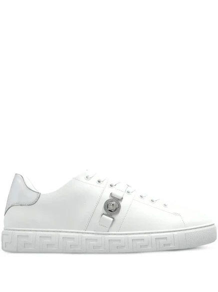 Кроссовки с низким верхом с логотипом Versace white
