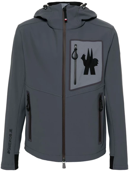 Куртка с капюшоном Moncler Grenoble Cormet grey