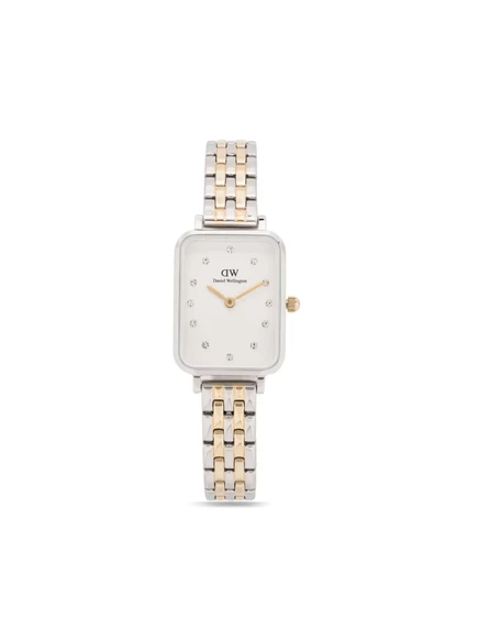 Женские часы Daniel Wellington Quadro Lumine 26 мм с белым циферблатом